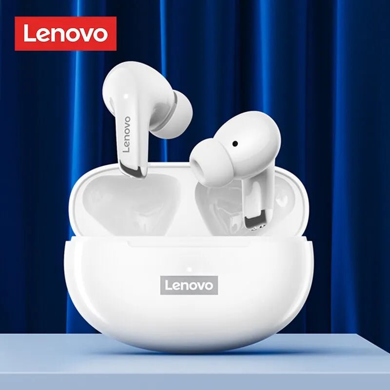 Original Lenovo LP5 Wireless Bluetooth Earbuds HiFi Music Earphones Headphones Sports Waterproof Headset With Mic Earbuds New - Too-Eazy