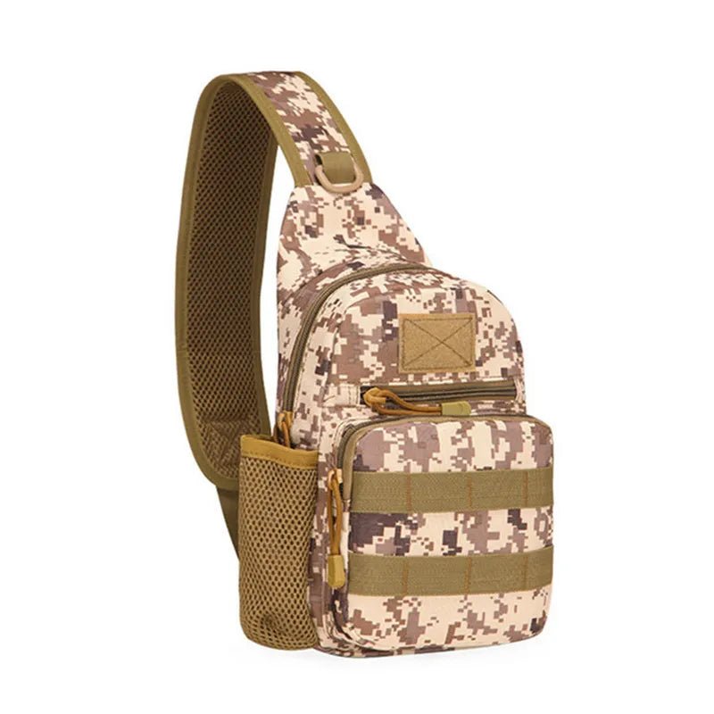 Military Tactical Shoulder Bag Men Hiking Backpack Nylon Outdoor Hunting Camping Fishing Molle Army Trekking Chest Sling Bag - Too-Eazy