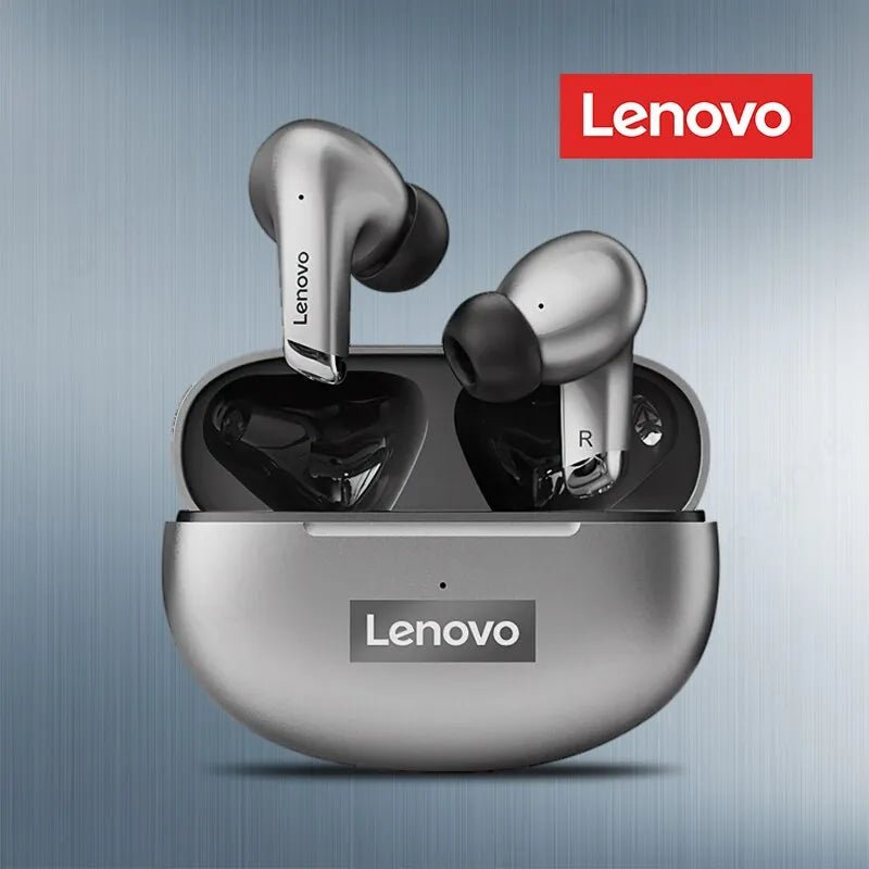 Original Lenovo LP5 Wireless Bluetooth Earbuds HiFi Music Earphones Headphones Sports Waterproof Headset With Mic Earbuds New - Too-Eazy