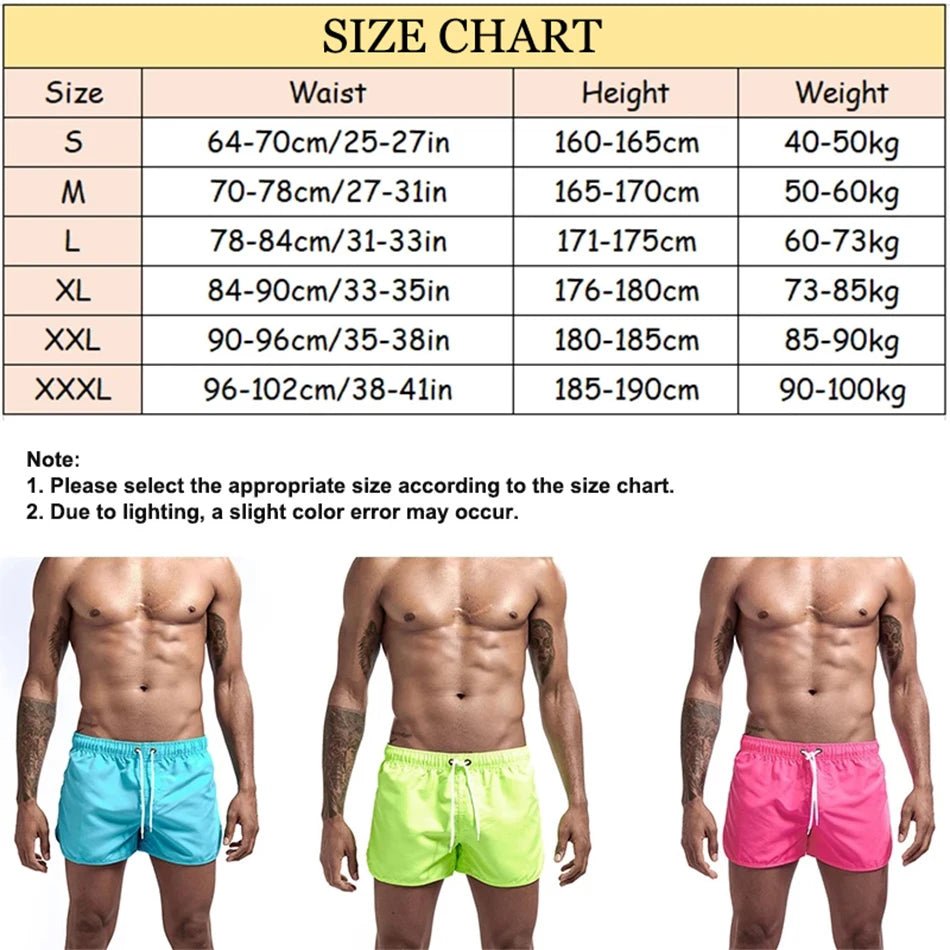 New Mens Swimwear Maillot De Bain Boy Swim Suits Boxer Fast Drying Shorts Swim Trunks Men Swimsuit Surf Banadores - Too-Eazy