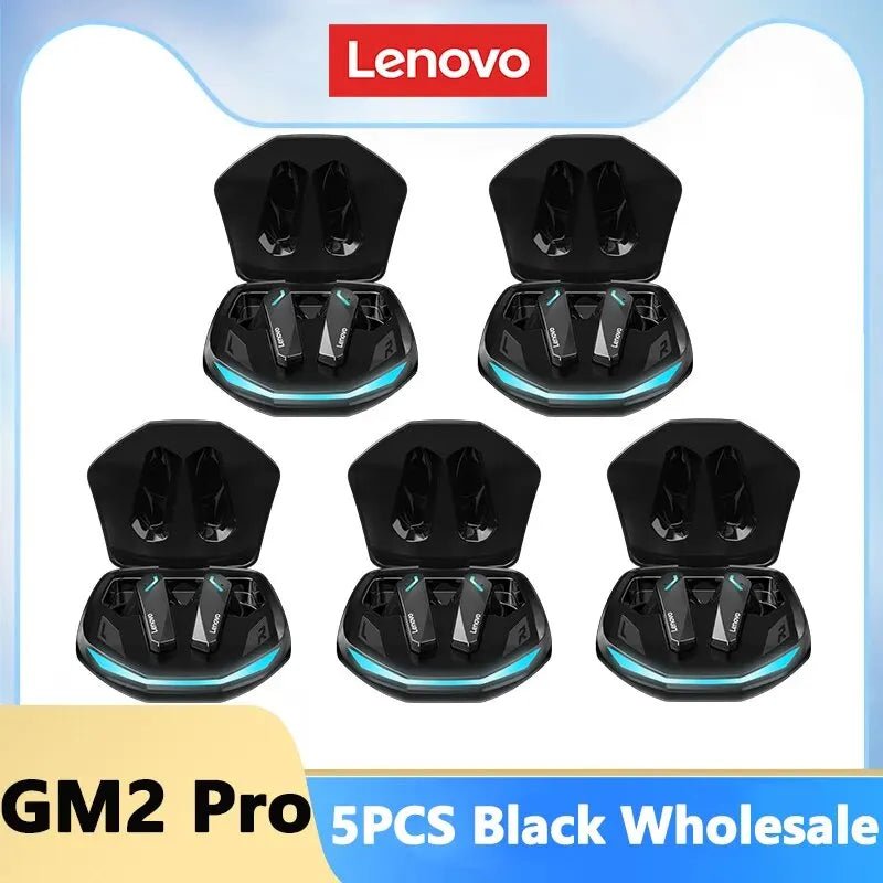 Lenovo GM2 Pro Bluetooth 5.3 Earphones Sports Headset Wireless In-Ear Gaming Low Latency Dual Mode Music Headphones New - Too-Eazy