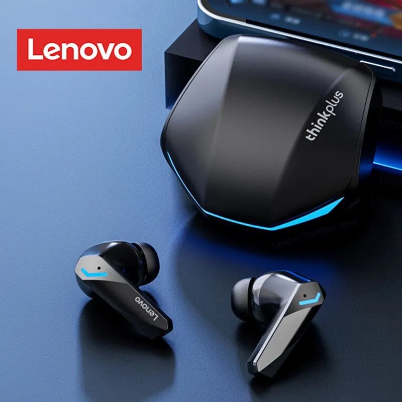 Lenovo GM2 Pro Bluetooth 5.3 Earphones Sports Headset Wireless In-Ear Gaming Low Latency Dual Mode Music Headphones New - Too-Eazy