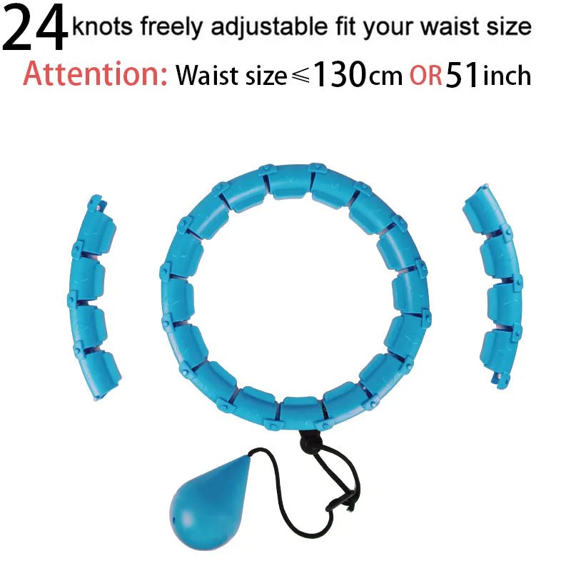 32/20/24/28 Adjustable Sport Hoops Thin Waist Exercise Detachable Massage Hoops Fitness Equipment Gym Home Training Weight loss - Too-Eazy