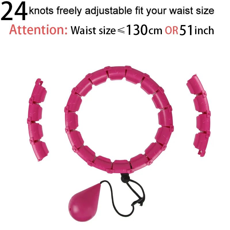 32/20/24/28 Adjustable Sport Hoops Thin Waist Exercise Detachable Massage Hoops Fitness Equipment Gym Home Training Weight loss - Too-Eazy