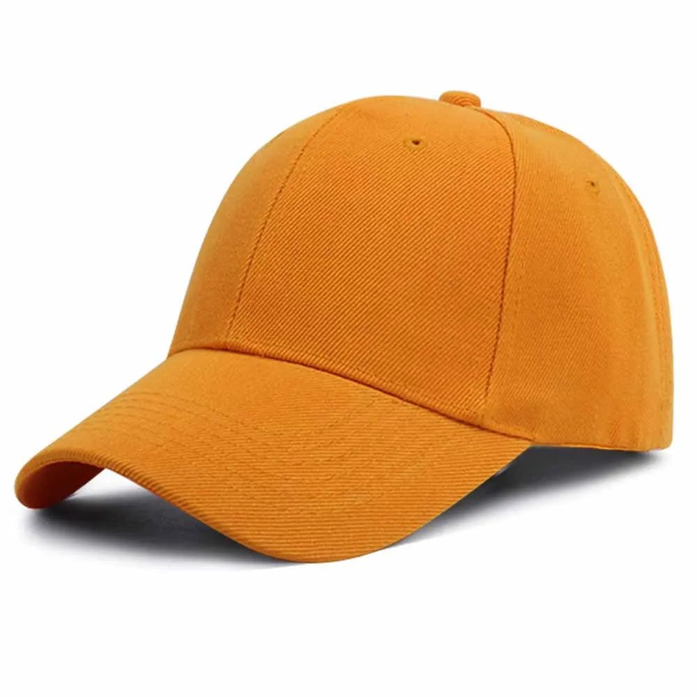 Men Women Multiple Colour Baseball Cap Peaked Cap Solid Color Adjustable Unisex Spring Summer Dad Hat Shade Sport Baseball Hats - Too-Eazy