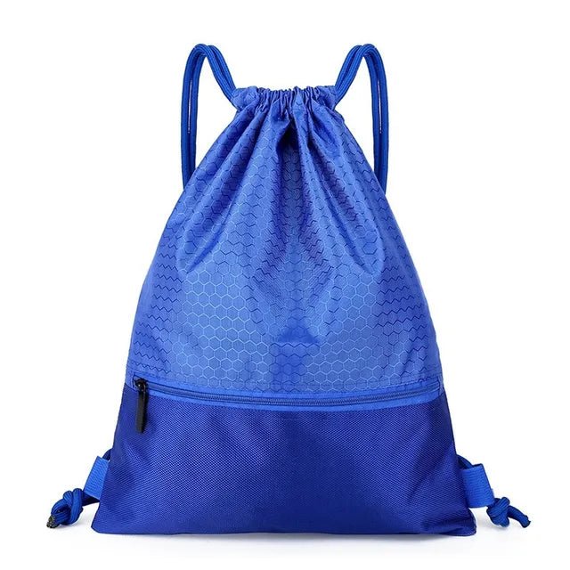 Outdoor Sport Storage Bag Thick Rope Ball Bag Gym Bag Large Capacity Nylon Waterproof Zipper Backpack Fitness Bag - Too-Eazy