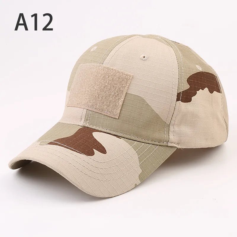 1PCS Military Baseball Caps Camouflage Tactical Army Soldier Combat Paintball Adjustable Summer Snapback Sun Hats Men Women - Too-Eazy