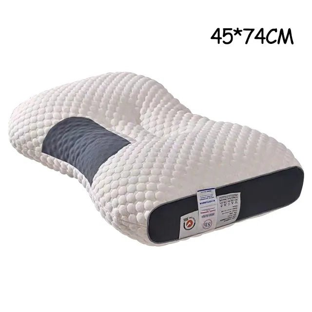 Cervical Orthopedic Neck Pillow Help Sleep And Protect The Pillow Neck Household Soybean Fiber SPA Massage Pillow For Sleeping - Too-Eazy