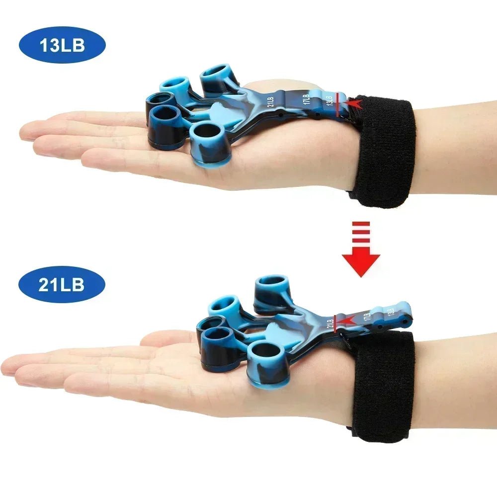 Training & Exercise 6 Resistance Hand Expander Finger Grip Sport Gym Training Accessories Trainning & Exercise Gripster Fitness - Too-Eazy